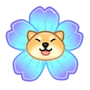 Sakura Flower Dog Flower