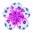 Sakura Flower Spotty Leo