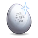 Easter Egg Fine Silver