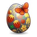 Easter Egg Khokhloma
