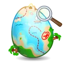 Easter Egg Treasure Map