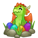 Spring Basket Baby Dragon