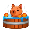 Spring Basket Capybara