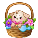 Spring Basket Lovely Lamb