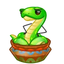 Spring Basket Meme Snake