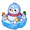 Spring Basket Penguin