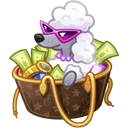 Spring Basket Pudel Lux