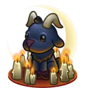 Spring Basket Ritual Goat