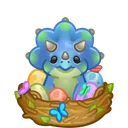 Spring Basket Triceratops