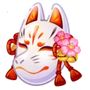 Myth Mask Kitsune