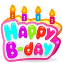 B-Day Candle Anniversary