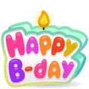 B-Day Candle Be Awesome!
