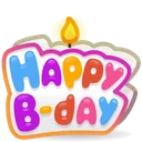 B-Day Candle Best Wishes