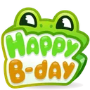 B-Day Candle Crazy Frog