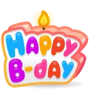 B-Day Candle Forever Young