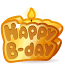 B-Day Candle Golden Age