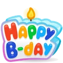 B-Day Candle Icicle