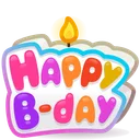 B-Day Candle Moon Wish