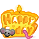 B-Day Candle Mouse Brunch