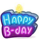 B-Day Candle Party Hard