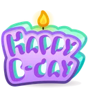 B-Day Candle Poltergeist