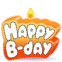 B-Day Candle Pop Art