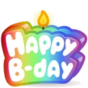 B-Day Candle Shine On