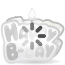 B-Day Candle Wait a Minute
