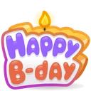 B-Day Candle Warm Wick