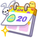 Desk Calendar April