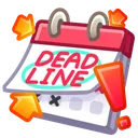 Desk Calendar Deadline