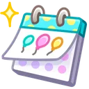 Desk Calendar Luftballons