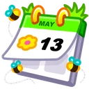 Desk Calendar May