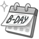 Desk Calendar Monochrome