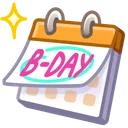 Desk Calendar Orange Mood