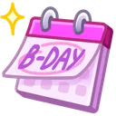 Desk Calendar Pink Day