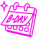 Desk Calendar Pink Planner