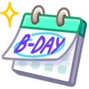 Desk Calendar Purple Mint