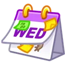 Desk Calendar Wednesday