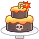 Homemade Cake Fire Blast