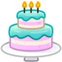 Homemade Cake Frosted Mint