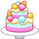 Homemade Cake Ice Cream