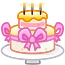 Homemade Cake Sugar Bows