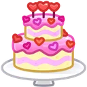 Homemade Cake Valentine