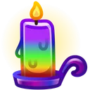 Eternal Candle Rainbow