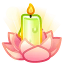 Eternal Candle Sacred Lotus