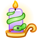 Eternal Candle Snake Skin