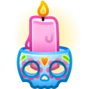 Eternal Candle Sugar Skull
