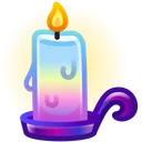 Eternal Candle Unicorn