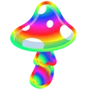 Spy Agaric Rainbow Glow